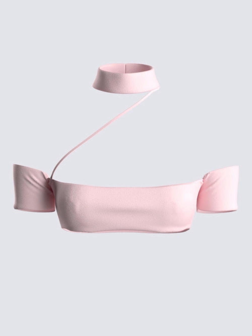 NWOT Finesse Jacque Pink Crop Top